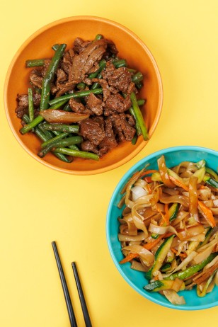 Boeuf aux haricots verts